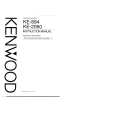 KENWOOD KE2060 Manual de Usuario