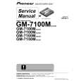 PIONEER GM-7100M/XU/ES Manual de Servicio