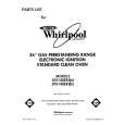 WHIRLPOOL SF5140ERW4 Catálogo de piezas