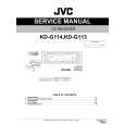 JVC KD-G114 Manual de Servicio