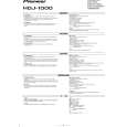 PIONEER HDJ-1000/XCN1/EW Manual de Usuario