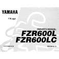 YAMAHA FZR600LC Manual de Usuario