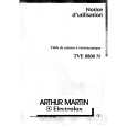ARTHUR MARTIN ELECTROLUX TVE8800N Manual de Usuario