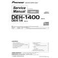 PIONEER DEH-1400 Manual de Servicio