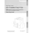 PANASONIC FP7735MX Manual de Usuario