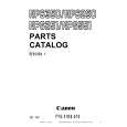 CANON NP6350 Catálogo de piezas
