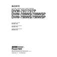 SONY DVW-709WS Manual de Servicio