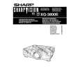 SHARP XG-3800E Manual de Usuario
