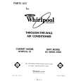 WHIRLPOOL ACW082XM0 Catálogo de piezas