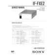 SONY IF-FXE1 Manual de Servicio