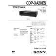 SONY CDP-XA20ES Manual de Servicio