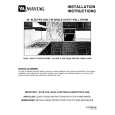 WHIRLPOOL CWE4800ACS Manual de Instalación