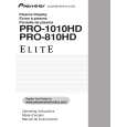 PIONEER PRO-1010HD/KUCXC/1 Manual de Usuario