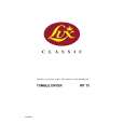 LUX WT75CLASSIC Manual de Usuario