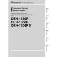 PIONEER DEH-1600R/XU/EW Manual de Usuario