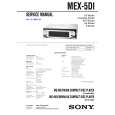 SONY MEX5DI Manual de Servicio