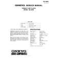 ONKYO DX2800 Manual de Servicio