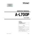 TEAC A-L700P Manual de Servicio