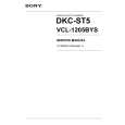 SONY DKC-ST5 Manual de Servicio