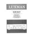 LUXMAN A-311 Manual de Usuario