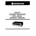 SANYO DCX4000L Manual de Servicio