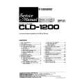 PIONEER CLD-1200 Manual de Servicio