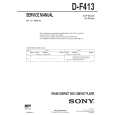 SONY DF413 Manual de Servicio