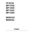 CANON MULTIPASS C560 Manual de Servicio