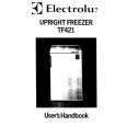 ELECTROLUX TF421 Manual de Usuario