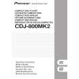 PIONEER CDJ-800MK2/WYXJ5 Manual de Usuario