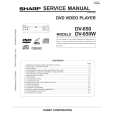 SHARP DV650 Manual de Servicio