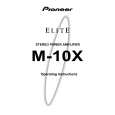 PIONEER M-10X/KU/CA Manual de Usuario