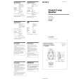 SONY XS-W4621 Manual de Usuario
