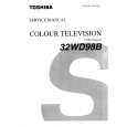 TOSHIBA 32WD98B Manual de Servicio