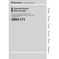 PIONEER DEH-171 Manual de Usuario