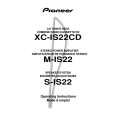 PIONEER XC-IS22CD/ZUCXJ Manual de Usuario