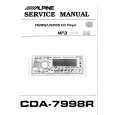 ALPINE CDA-7998R Manual de Servicio