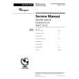 WHIRLPOOL 8575 341 03030 Manual de Servicio