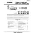 SHARP PG-M10SE Manual de Servicio