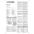 ALPINE SBS0515 Manual de Usuario