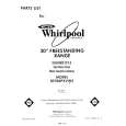 WHIRLPOOL RF396PXVW2 Catálogo de piezas