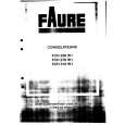 FAURE FCH278W Manual de Usuario
