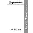 ROADSTAR LCD7114KL Manual de Servicio