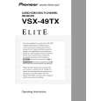 PIONEER VSX-49TX Manual de Usuario