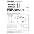 PIONEER PDP-S42-LR Manual de Servicio