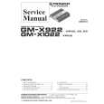 PIONEER GM-X1022UC Manual de Servicio