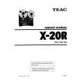 TEAC X-20R Manual de Servicio