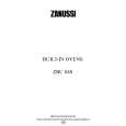 ZANUSSI ZBC848 Manual de Usuario