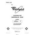 WHIRLPOOL MW830EXP0 Catálogo de piezas