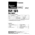 PIONEER M-91 Manual de Servicio